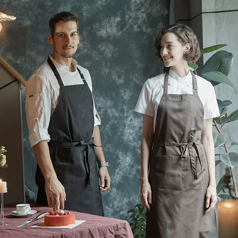 Professional Baking, Cooking,Catering, Cafe,Barista, Restaurant,Kitchen Chef Bib Aprons For Men and Women