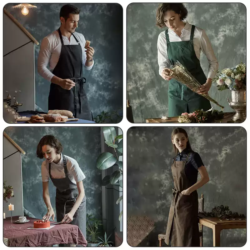 Professional Baking, Cooking,Catering, Cafe,Barista, Restaurant,Kitchen Chef Bib Aprons For Men and Women