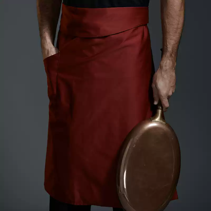 Restaurant Catering Kitchen Cooking Chef Half Waist Aprons For Men and Women