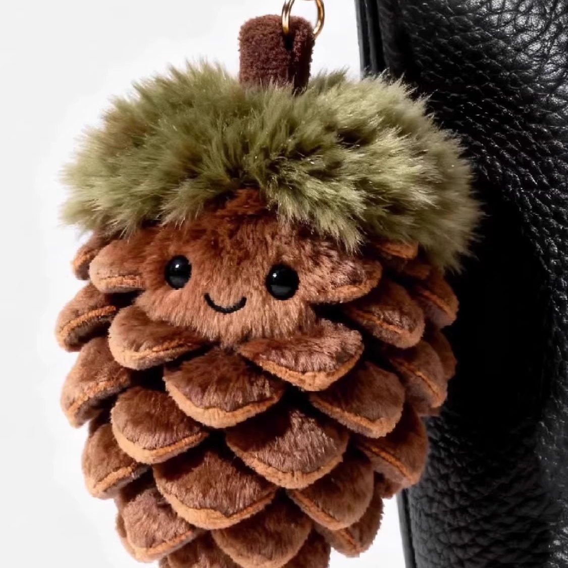 Cute Plush Doll Pinecone Pendant Creative Bag Purse Charms Gift