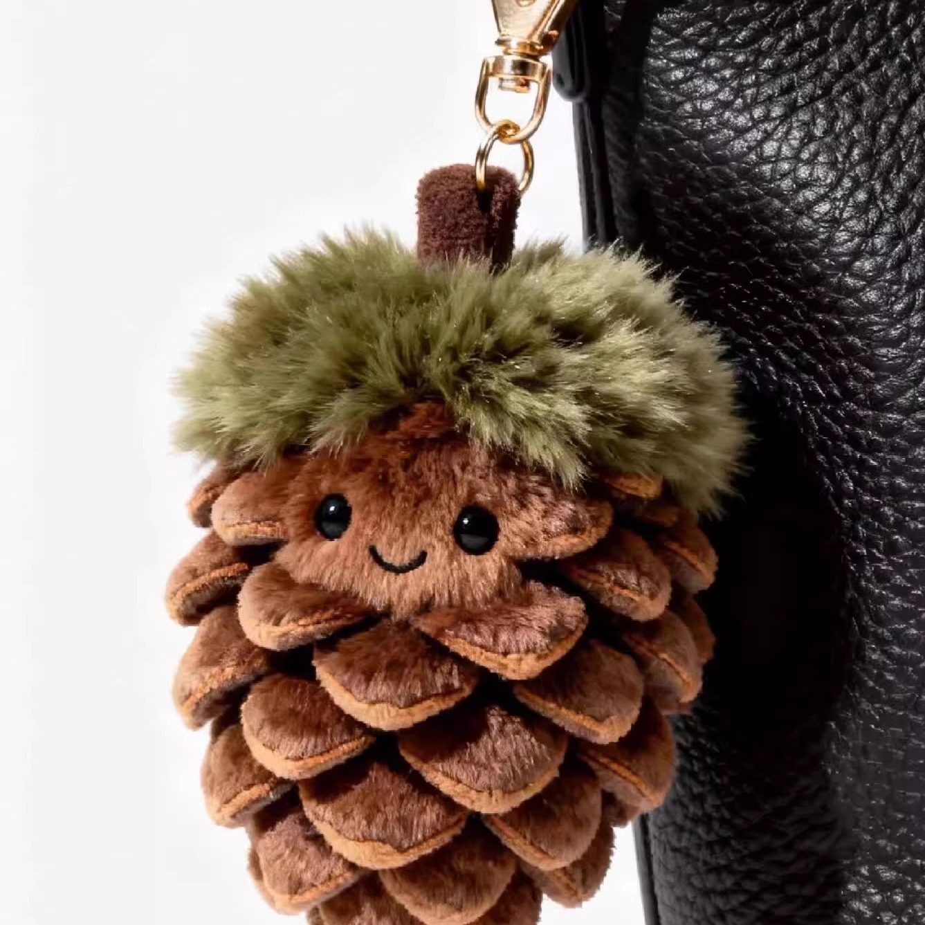 Cute Plush Doll Pinecone Pendant Creative Bag Purse Charms Gift