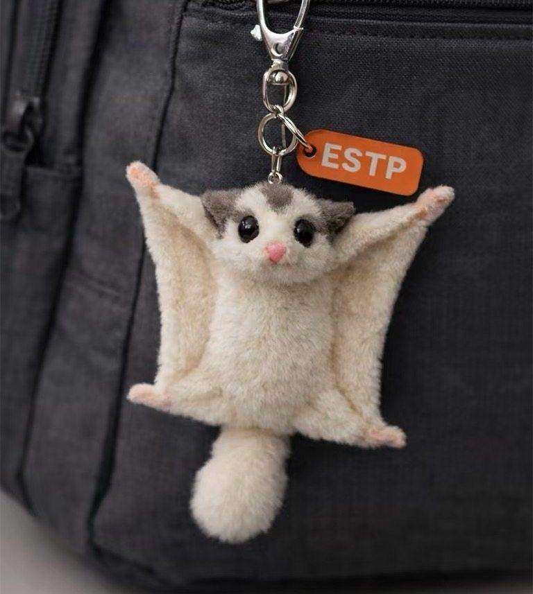 Cute Sugar Glider Backpack Bag Purse Charms