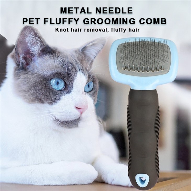 Blister Card Packaging Cat Pin Hair Brush Dog Pet Grooming Brush