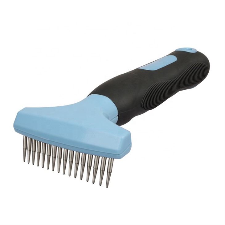 Blister Card Packaging Cat Needle Hair Brush Dog Pet Grooming Rake Brush