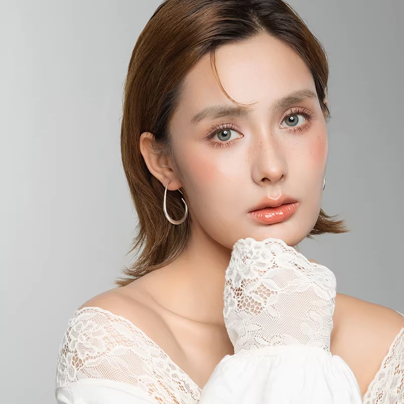 Geometrical Hoop Earrings