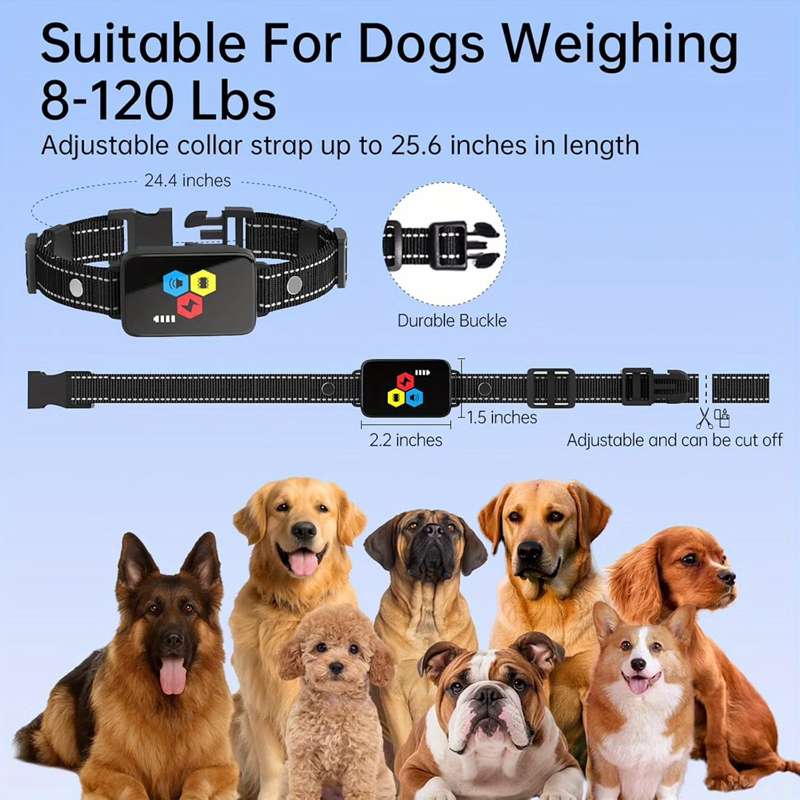 Dog Training Collar Master Your Dog's Training: 4200FT Dog Shock Collar with Remote – Innovative 3 Training Modes, Rechargeable E-Collar Suitable for All Breeds